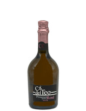 Lade das Bild in den Galerie-Viewer, Weinkeller Hohenbrunn: Weinflasche mit Etikett von Fugaro`s Linea Ca` del Teo mit Prosecco Spumante Rosé Extra Dry von vorne