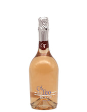 Lade das Bild in den Galerie-Viewer, Weinkeller Hohenbrunn: Bild einer Spumanteflasche Spumante Rosato Extra Dry von Fugaro`s Linea Cà del Teo von vorne