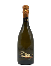 Lade das Bild in den Galerie-Viewer, Weinkeller Hohenbrunn: Weinflasche mit Etikett von Fugaro`s Linea Ca` del Teo Mit Prosecco Bianco Spumante Brut von vorne
