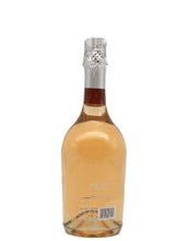Lade das Bild in den Galerie-Viewer, Weinkeller Hohenbrunn: Bild einer Spumanteflasche Spumante Rosato Extra Dry von Fugaro`s Linea Cà del Teo  von hinten               
