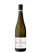 Lade das Bild in den Galerie-Viewer, Weinkeller Hohenbrunn: Weinflasche vom Weingut Karl Paffmann mit Riesling Silberberg von vorne
